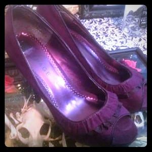 Rampage purple heels